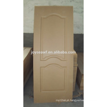 Material de construção madeira de cerejeira folheado MDF porta pele